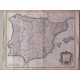 A MAP OF THE KINGDOMS OF SPAIN AND PORTUGAL FROM THE LATEST ...