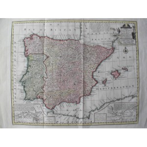 A NEW ACCURATE MAP OF SPAIN AND PORTUGAL 