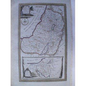 A MAP OF THE LAND OF CANAAN ACORDING TO SACRED HISTORY & THE YOURNEYINGS OF THE ISRAELITES ...