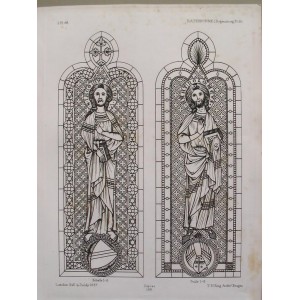 Ratisbonne. Vidrieras Medievales. San Jacobo y San Bartolomé
