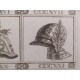 28 modelos de cascos ornamentados con motivos mitológicos