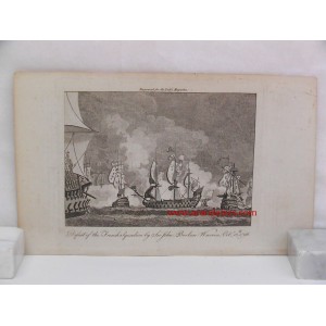 Defeat of the French Squadron by Sir John Borlase Warren, Octr. 12th 1798