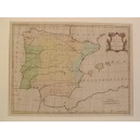 2e. Carte d'Espagne & 1e. de Portugal 1755