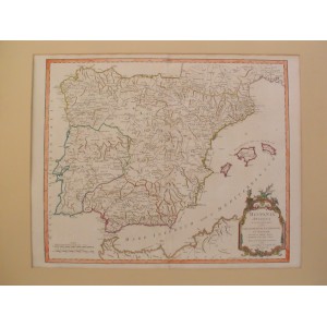 Hispania Antiqua in tres praecipuas partes