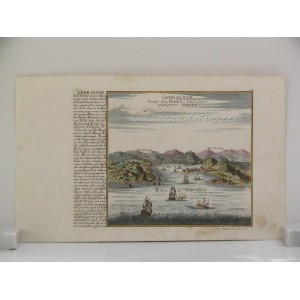 Vista de Gibraltar con el puerto