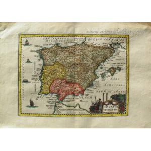 (Mapa de España) Hispaniae Veteris Des