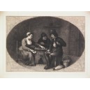 A Woman playing Cards with Two Peasants (Mujer jugando a las cartas con dos campesinos) 