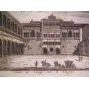 (Palacio Real de Sevilla o Real Alcázar de Sevilla) Veduta del Palazzo reale di Siviglia