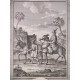 (Hombre a caballo y su esclavo en Berbería, África) Habits of the Horsemen in Barbary