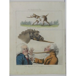 The Puzzle for the Dog / The Puzzle for the Horse / The Puzzle for Turk, Frenchman, or, Christian (caricatura)