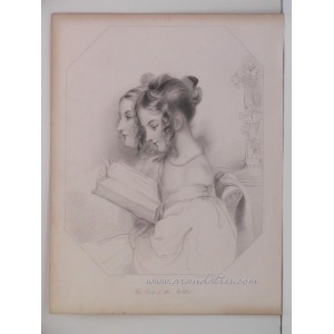 The Peris of the North (Retrato de las hermanas Isabella y Elizabeth Trench Gascoigne)